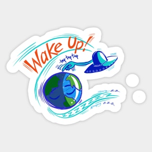 ET series - Wake Up! Sticker